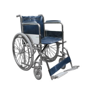 Silla de Ruedas Estandar Neumática con Asiento de 18", Medical Store