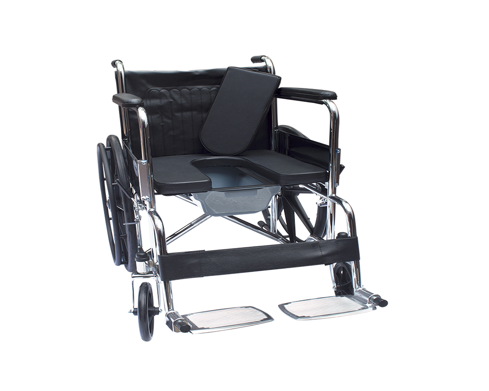 Silla de Ruedas con Cómodo y Asiento de 18", Thunder