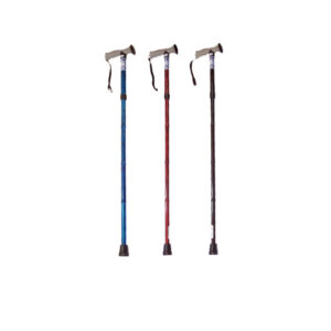 Bastón de aluminio esmaltado, c/puño francés ajustable, Drive