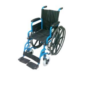 Silla de ruedas infantil MM6 c/asiento de 14”, ruedas de policarbonato, Medical Store