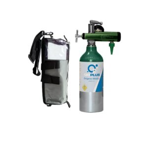 Tanque de oxígeno para terapia, 113 litros M4, Oxiplus
