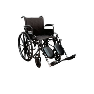 Silla de ruedas Streak con elevapiernas de 18" c/estructura en acero esmaltado, Drive