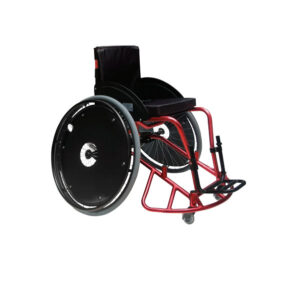 Silla de ruedas deportiva c/asiento de 14", para jugar basketball, tapizado en loneta SpeedChair