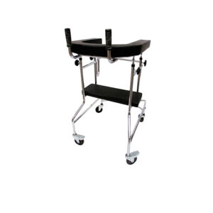 Andadera tipo Hospitalaria, en acero cromado, fija, desarmable y reforzada, Eko Mobility