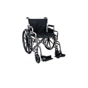 Silla de ruedas sobrepeso, en acero silver vein de 20", Eko Mobility