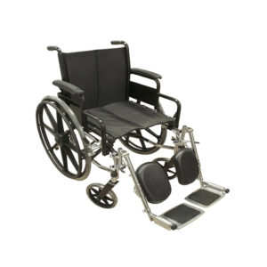 Silla de Ruedas Ligera con Elevapiernas, Mobicare
