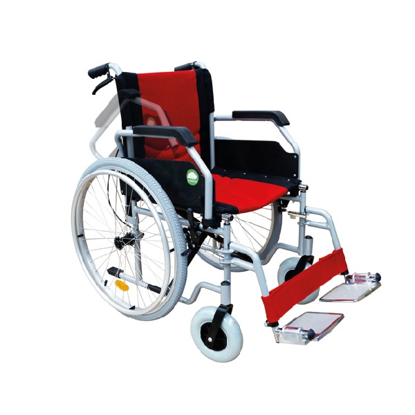 Silla de ruedas ultraligera c/asiento de 19" de aluminio y respaldo de nylon, Eko Mobility