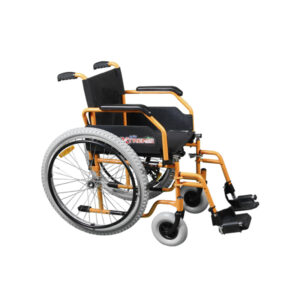 Silla de Ruedas Todo Terreno, asiento de 16” con Bomba de Inflación, Reactiv